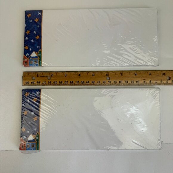 Vtg 6 Pks of 25 Christmas Holiday Theme Envelopes Paper Craze Laser Printer READ - Picture 7 of 13